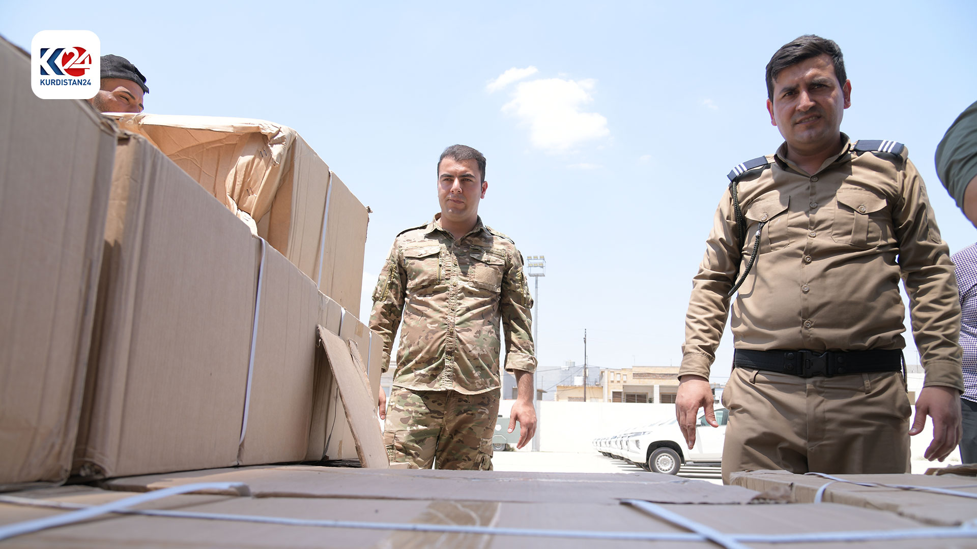 جلوبەرگی هاوینە بەسەر پۆلیسی هەرێمی کوردستاندا دابەش دەکرێن (وێنە: ئیسلام هیرۆ - کوردستان24)